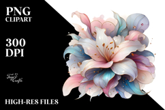 Gothic Lily PNG Product Image 2