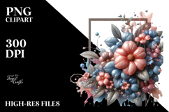 Glossy Impatiens Material PNG Product Image 2