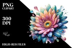 Glossy Gerbera PNG Product Image 3
