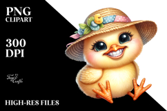 Proud Baby Chick | Sitting Clipart Product Image 2