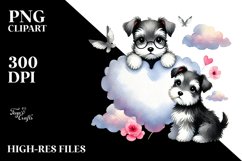 Miniature Schnauzer Cloud Design Product Image 2