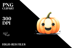 Simple Funny Halloween Clipart PNG Product Image 2