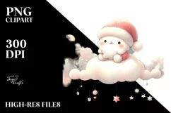 Charming Cute Santa PNG Product Image 3