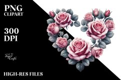 Rose-Shaped Heart Design Product Image 2
