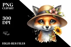Caricature-like Flower Clipart Product Image 1
