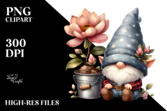 Elegant Magnolia GNOME PNG Product Image 2