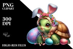 Adorned Baby Turtle with Easter Egg Product Image 2