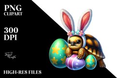 Adorned Baby Turtle with Easter Egg Product Image 2