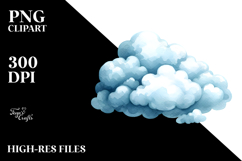 Simple Cloud PNG Product Image 2
