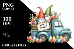 Easter Bunny Clipart |T-shirt, Mug PNG Product Image 8