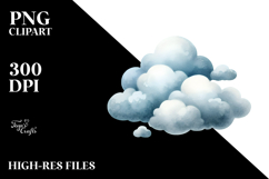 Simple Cloud PNG Product Image 2
