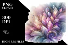 Shiny Diamond Lavender PNG Product Image 3