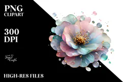 Glossy Poppy Made of PNG Product Image 2