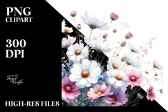 Vibrant Daisy | Clipart Product Image 2