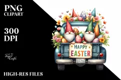 Easter Bunny Clipart |T-shirt, Mug PNG Product Image 8