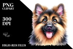 Cute German Shepherd PNG Product Image 2