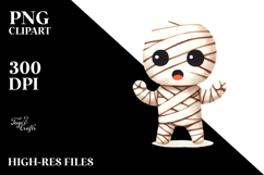 Simple Funny Halloween Clipart PNG Product Image 2