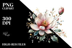 Magnolia, Intricate PNG Product Image 2
