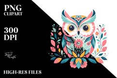 Colorful Owlfloral Product Image 3