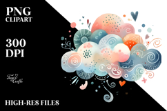 Whimsical Cloud PNG Product Image 2