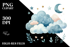 Whimsical Cloud PNG Product Image 2