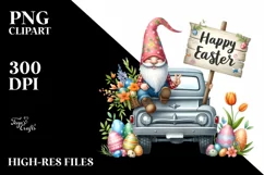 Easter Bunny Clipart |T-shirt, Mug PNG Product Image 7