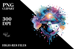 Magical Celestial Mushroom Splash Product Image 2