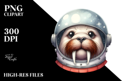 Funny Watercolor Walrus Product Image 2