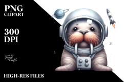 Funny Watercolor Walrus Product Image 2