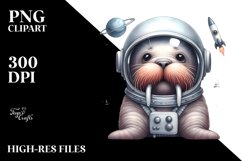 Funny Watercolor Walrus Product Image 3