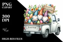 Easter Bunny Clipart |T-shirt, Mug PNG Product Image 8
