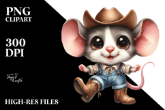 Confused Mouse with Cowboy Boots Product Image 2