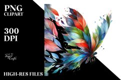 Vibrant Butterfly PNG Product Image 1