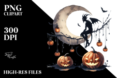 Hang Tight DEMON Halloween PNG Product Image 2