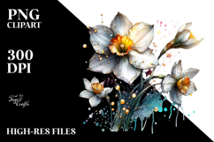 Artistic Narcissus, Transparent PNG Product Image 2