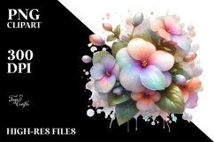 Impatiens Material, Glossy | Clipart Product Image 3