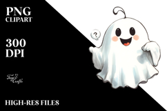 Funny Simple Ghost PNG Product Image 2