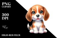 Joyful Beagle PNG Product Image 2