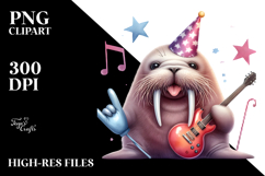 Cute Baby Walrus PNG Product Image 2