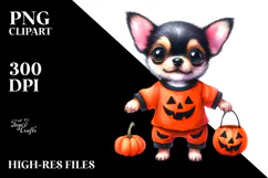 Expressive Baby Chihuahua, PNG Product Image 2