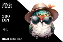 Cute Baby Hummingbird PNG Product Image 2