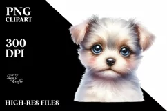 Cute Baby Dog PNG Product Image 1