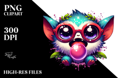 Funny Mini Banshee with Sunglasses PNG Product Image 2