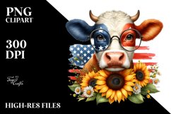 Big Eyed Confused Cow Clipart Product Image 3