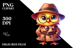 Funny Baby Chicken PNG Product Image 2