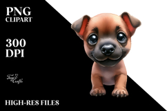 Expressive Malinois Portrait, Transparent PNG Product Image 2