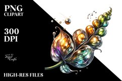 Abstract Shiny Sweet Pea Made of | Clipart Product Image 1