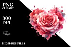 Rose Heart PNG Product Image 2