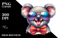 Funny Cute Koala Clipart Product Image 2