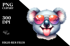 Funny Cute Koala Clipart Product Image 2